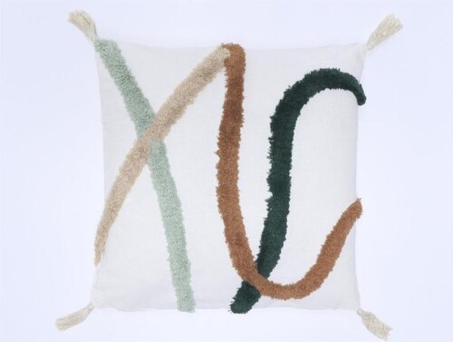 Cojín Polialgodon Verde 45x45 A